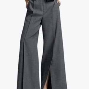 UOOZEE Wide Leg Pants for Women Work Business Casual High Waisted Dress Pants